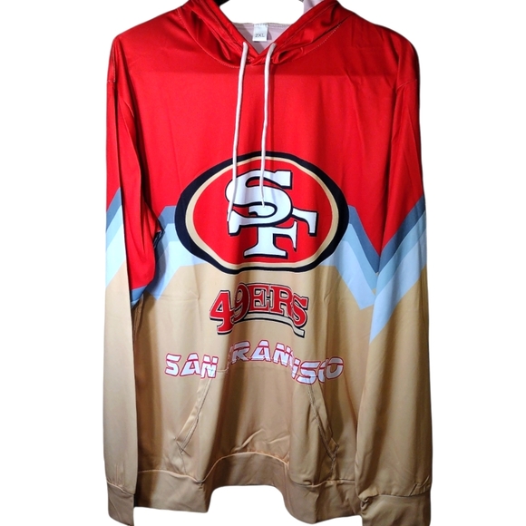 unkown Jackets & Blazers - NFL (NWOT) 49ers team women's hoodie. New condition never worn. Size 2XL